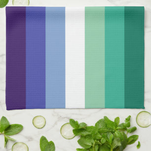 Gay Mannen Pride, Striped Print, LGBTQ PRIDE Theedoek