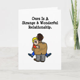 Gay Mannen Strange Wonderful Valentijnsdag Kaart