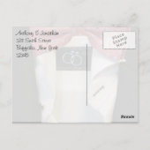 Gay Mannen Weddenschap Bedankt Briefkaart (Achterkant)