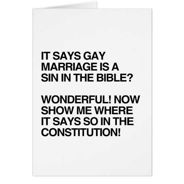 GAY MARRIAGE IS EEN SIN IN DE BIBLE (Voorkant)