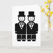 Gay Marriage Kaart (Gele Bloem)