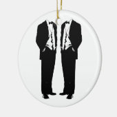 Gay Marriage Keramisch Ornament (Links)