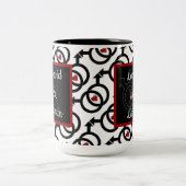 Gay Marriage Personalized Love is Love Coffee Mok (Center)