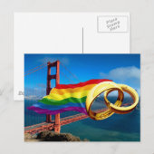 Gay Marriage San Francisco Briefkaart (Voorkant / Achterkant)