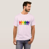 Gay Marriage Support Gay Marriage T-shirt (Voorkant volledig)