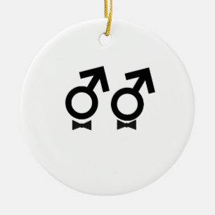 Gay Marriage T-shirt Keramisch Ornament
