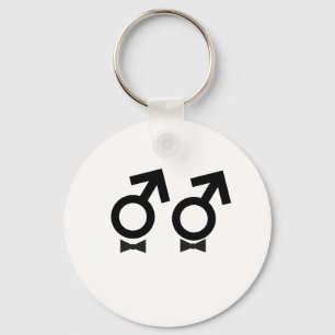 Gay Marriage T-shirt Sleutelhanger
