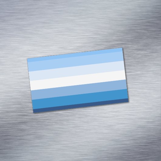 Gay men Flag Magnetisch Visitekaartje (Voorbeeld)