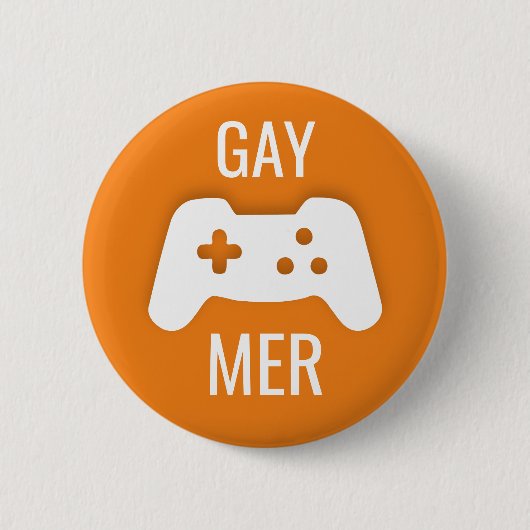 Gay Mer Ronde Button 5,7 Cm (Voorkant)