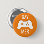 Gay Mer Ronde Button 5,7 Cm (Voorkant /achterkant)