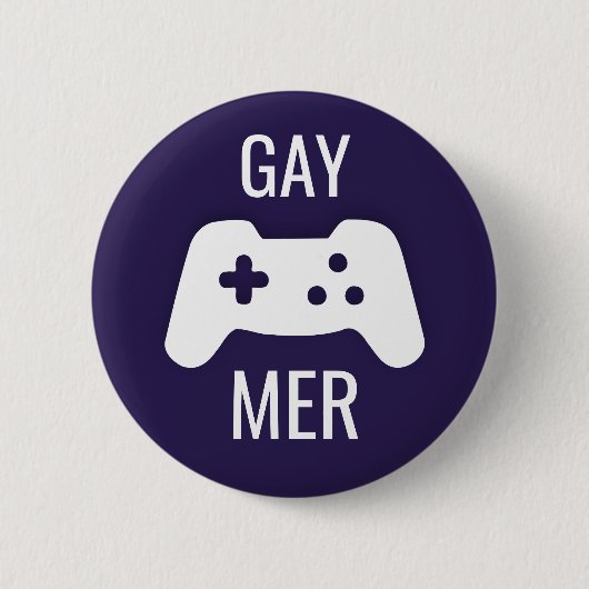 Gay Mer Ronde Button 5,7 Cm (Voorkant)