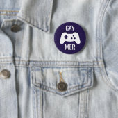 Gay Mer Ronde Button 5,7 Cm (In situ)