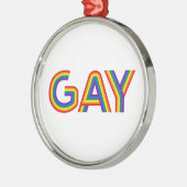 GAY METALEN ORNAMENT (Links)