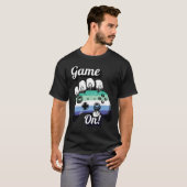 Gay MLM Pride Game On Tijgerpoot Controller Shirt (Voorkant volledig)