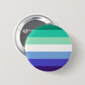 Gay MLM Pride Vlag LGBT Pride Ronde Button 5,7 Cm (Voorkant /achterkant)