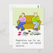 Gay New Home Decorating Humor Briefkaart (Voorkant / Achterkant)