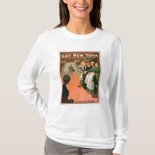 Gay New YorkRich Gentleman Theater Poster T-shirt