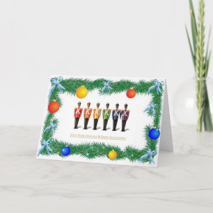 Gay Nutkraker Soldaten Holiday Card Kaart