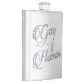 Gay of Honor Bar | Bruidsfeestje Aangepaste aanden Heupfles (Rechts)