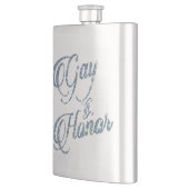 Gay of Honor Bar | Bruidsfeestje Aangepaste aanden Heupfles (Links)