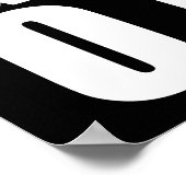 Gay Ok Funny Text Poster (Hoek)