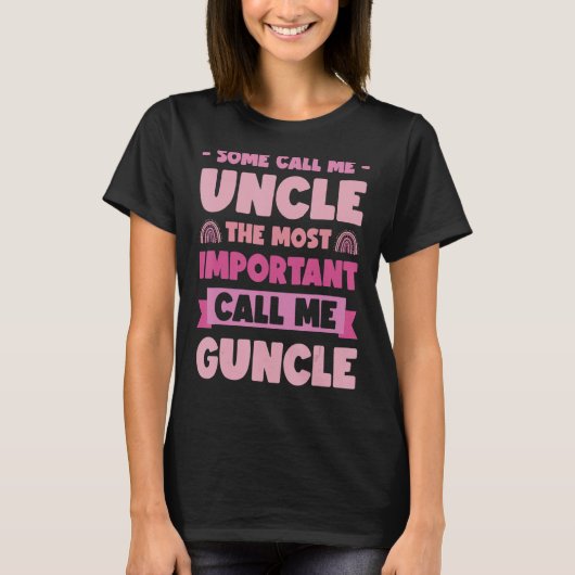 Gay oom Pride Goom 8 T-shirt (Voorkant)
