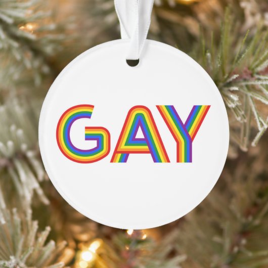 GAY ORNAMENT (Boom)