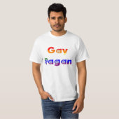 Gay Pagan T-Shirt (Voorkant volledig)