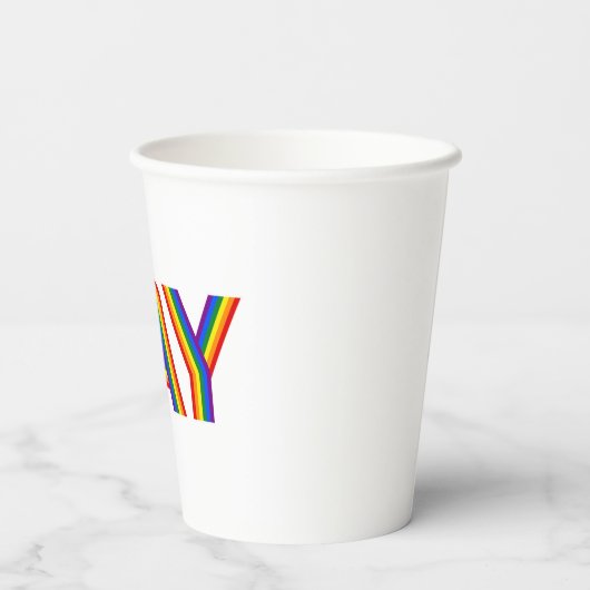 GAY PAPIEREN BEKERS (Achterkant)