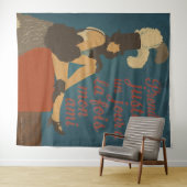 Gay Paris One Day at a a Time - Tapestry Wandkleed (In Situ (horizontaal))