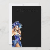 Gay party LGBTQ verjaardag drag queen thema Kaart (Achterkant)