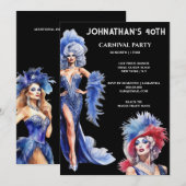 Gay party LGBTQ verjaardag drag queen thema Kaart (Voorkant / Achterkant)