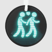 Gay Pedestrian Signal Ornament (achterkant)