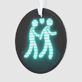 Gay Pedestrian Signal Ornament (voorkant)