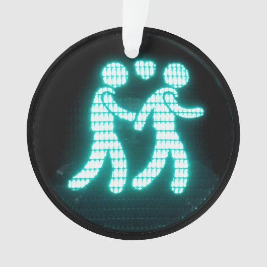 Gay Pedestrian Signal Ornament (voorkant)