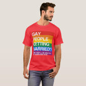 GAY PEOPLE DIE GEMAAKT WORDT T-SHIRT (Voorkant volledig)