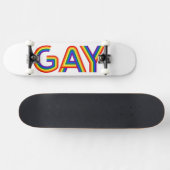 GAY PERSOONLIJK SKATEBOARD (Horizontaal)