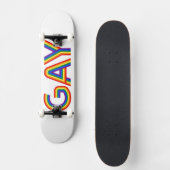GAY PERSOONLIJK SKATEBOARD (Voorkant)