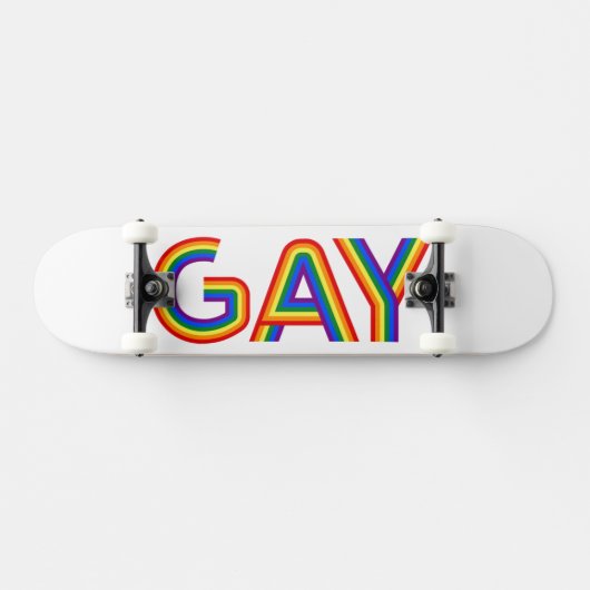 GAY PERSOONLIJK SKATEBOARD (Horizontaal)