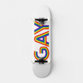 GAY PERSOONLIJK SKATEBOARD (Voorkant)
