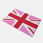 Gay Pink UK Pride Flag Deurmat (Schuin)