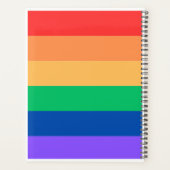 Gay planner 2024 pride kleuren (Achterkant)
