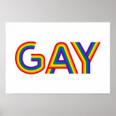 GAY POSTER (Voorkant)