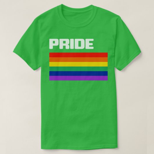 Gay Pride2 T-shirt (Design voorkant)
