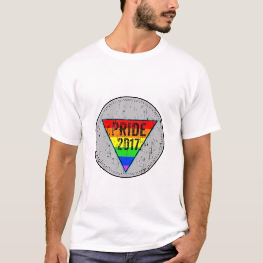 Gay Pride 2017 Tee Shirt, Great Unisex Design T-shirt (Voorkant)