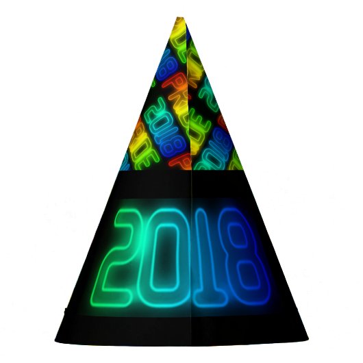 Gay Pride 2018 Rainbow Flag LGBT Typografie Feesthoedjes (Achterkant)