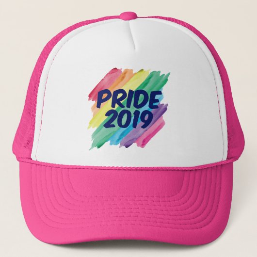 Gay Pride 2019 Trucker Pet (Voorkant)