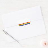 Gay Pride-activisme Hart Sticker (Envelop)