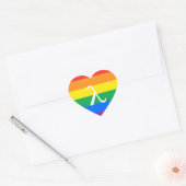 Gay Pride-activisme Hart Sticker (Envelop)