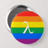 Gay Pride-activisme Ronde Button 4,0 Cm (Voorkant /achterkant)